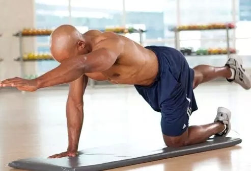 运动训练腹肌人鱼马甲线减肥