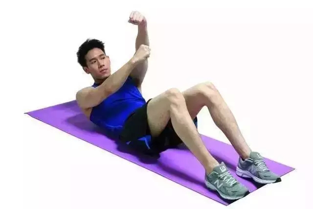 运动训练八个动作唤醒沉睡腹肌运动减肥