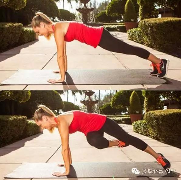 运动训练练就马甲线运动减肥